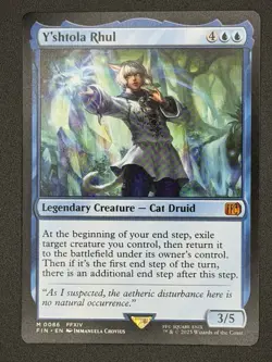 Y'shtola Rhul Magic the Gathering Card Final Fantasy Regular Card 0086 NM/M - Image 1
