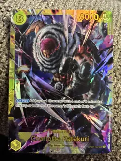 Charlotte Katakuri SEC OP03-123 - One Piece TCG English Card Near Mint - Image 1