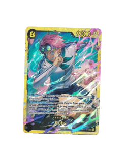 One Piece Card Game Koby OP11-119 SEC Secret Rare Foil Card NM - Image 1