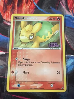 Numel 72/110 Holon Phantoms Reverse Holo Stamped Pokemon Card - Image 1