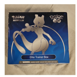 Pokemon TCG Pokemon GO Mewtwo Elite Trainer Box 65 Cards English Booster Promo - Image 1