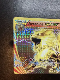 Arcanine Break HP 160 JUMBO OVERSIZED Black Star Promo Holo Pokemon Card Rare - Image 4