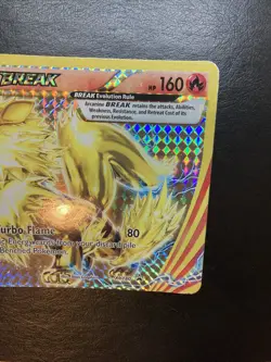 Arcanine Break HP 160 JUMBO OVERSIZED Black Star Promo Holo Pokemon Card Rare - Image 5