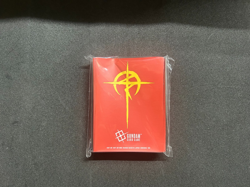 Gundam Card Game Official Matte Sleeves EX 02 Mafty EVX06 Event Limited New - Image 1