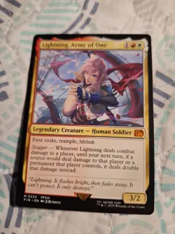 Lightning, Army of One Final Fantasy Regular - Image 1