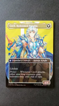 Cecil x1, Dark Knight (Borderless) (Surge Foil) Final Fantasy X MTG Foil - Image 2