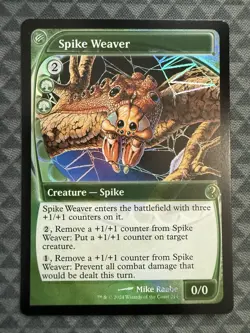 MTG Spike Weaver #214 Foil Future Sight Rare Mystery Booster 2 (MB2) - Image 2