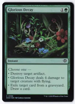 Glorious Decay 150 Foil Secrets of Strixhaven - Image 1