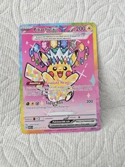Pokemon TCG: Pikachu EX 277/217 Ascended Heroes SIR - Image 1