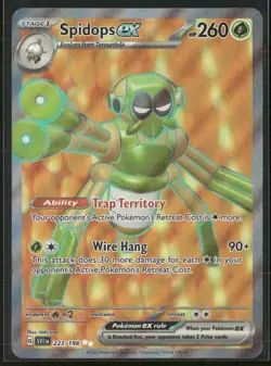 Spidops ex - 223/198 Holo - Pokemon TCG SV01: Scarlet & Violet Base Set - Image 1