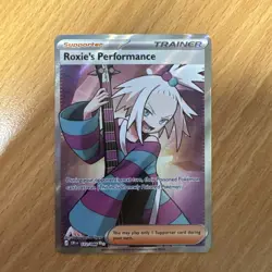 Roxies Performance - 112/086 - Chaos Rising - Ultra Rare Full Art - Pokemon NM - Image 1