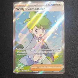 Pokemon TCG Wally's Compassion Trainer 176/132 Evolutions UR Holo Full Art ENG - Image 1