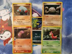 YUKA MORII BUNDLE x5 DITTO 62/113 GEODUDE WURMPLE PHANPHY EKANS MURK POKEMON CAR - Image 1