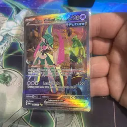 2023 Pokemon TCG iron Valiant EX Paradox Rift 249/182 NM SIR - Image 2