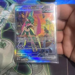 2023 Pokemon TCG iron Valiant EX Paradox Rift 249/182 NM SIR - Image 3