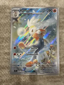 Raboot - 147/142 Pokemon SV07: Stellar Crown Holo Illustration Rare - Image 1