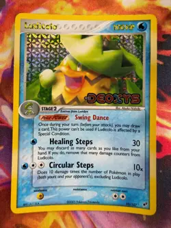 Ludicolo 10/107 NM Reverse Holo Rare STAMPED Deoxys 2005 Pokemon TCG - Image 1