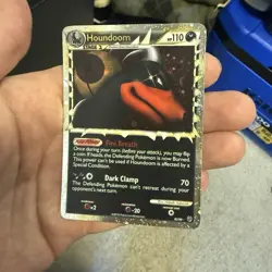 Pokemon Houndoom Prime 82/90 Undaunted Holo NM - Image 1