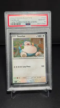 PSA 10 - Pokemon TCG - Snorlax - SVP 122 - Image 1
