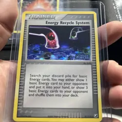 Energy Recycle System Reverse Holo 81/115 - EX Unseen Forces Pokemon NM - Image 1