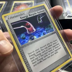 Energy Recycle System Reverse Holo 81/115 - EX Unseen Forces Pokemon NM - Image 3