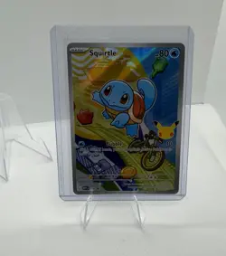 Squirtle 039 30th anniversary Black Star Promo 💧 First partner collection - Image 1