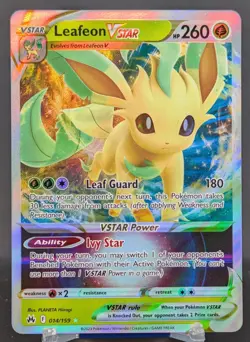 Pokemon Leafeon VSTAR #014/159 English Crown Zenith Ultra Rare - Image 1