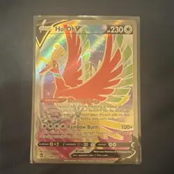The Pokemon Company Ho-Oh V 187/195 Silver Tempest Full Art Holo Ultra Rare - Image 1