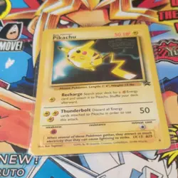 Wizards of the Coast Pokemon TCG Pikachu Black Star Promo 1 Regular Rare - Image 2