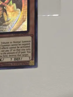 Yugioh The Winged Dragon of Ra LED7-EN000 Ghost Rare 1st Ed - Image 5