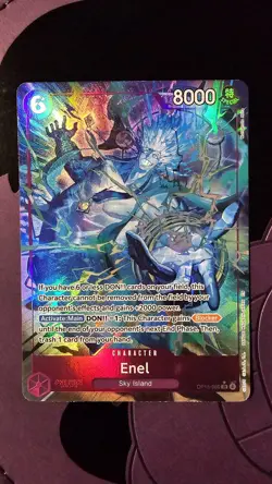 Enel (OP15-060) (Alternate Art) OP15-060 Adventure on Kami's Island Foil - Image 1