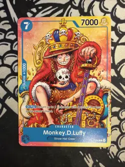 One Piece TCG Monkey.D.Luffy P-043 P Anime Expo Promo English - Image 1