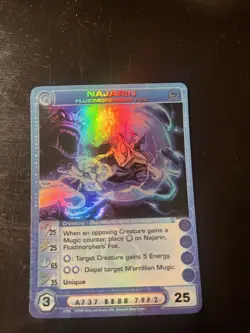 Chaotic Card Najarin Fluidmorphers Foe Ultra Rare - Image 1