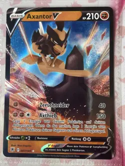 Pokemon Card - Axantor V 087/189 PSA 10 Maybe - Image 1