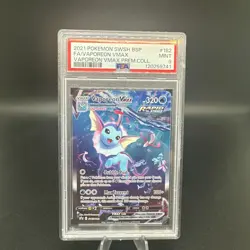 Vaporeon VMAX SWSH182 SWSH: Sword & Shield Promo Cards Holo - Image 1