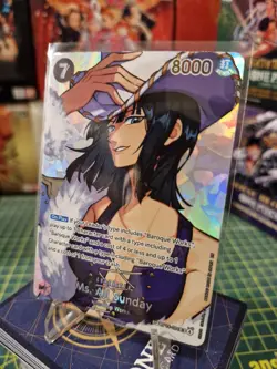 Ms. All Sunday SP OP14-084 SR One Piece Card English OP16 THE TIME OF BATTLE SP - Image 1