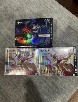 MTG FINAL FANTASY Gift Bundle And X2 Collector Omega Box’s All Sealed! - Image 1