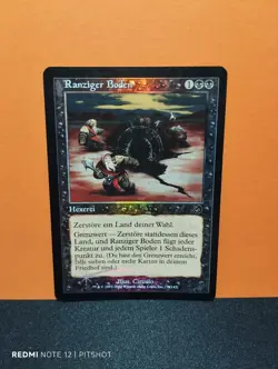 FOIL Ranziger Boden / Rancid Earth - MTG Magic - Image 1
