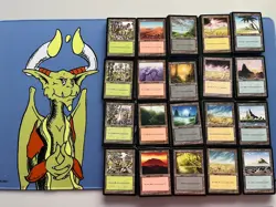 MTG LP Mirage land set 1x each art, free shipfree shipping Magic the gathering - Image 1