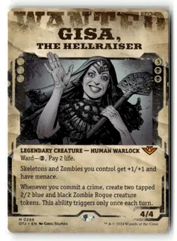 Gisa, the Hellraiser Showcase MTG, Outlaws of Thunder Junction, OTJ, 0288 - Image 1