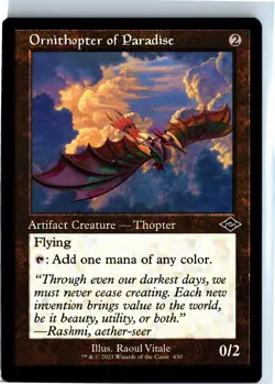 Ornithopter of Paradise (Retro Frame) (430) - Normal - Modern Horizons 2 (MH2) - - Image 1