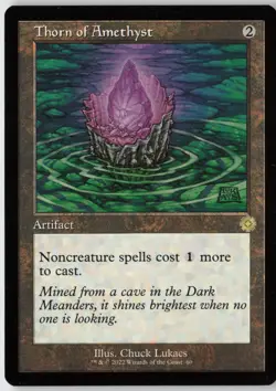 Thorn of Amethyst (60) Normal - Brothers' War: Retro Frame Artifacts (BRR) - NM - Image 1