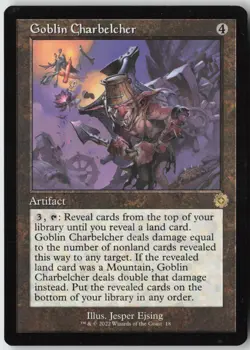 Goblin Charbelcher (18) - The Brothers' War: Retro Frame Artifacts (BRR) - NM - Image 1