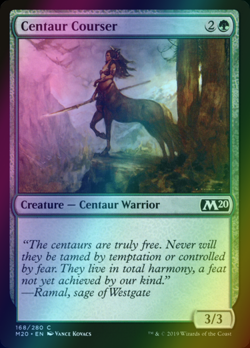 x1 FOIL Centaur Courser MTG 168/280 M20 M/NM 1x - Image 1