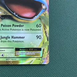 Venusaur EX | XY Evolutions 1/108 Holo Rare Half Art Card | Pokemon - Image 4