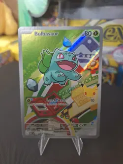 Pokemon Bulbasaur Holo Mega Evolution Promo 037 P NM - Image 1
