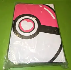 NEW Pokemon Pokeball Binder Pink 400 Card Holder Trading Card Binder 50 Sleeves - Image 3