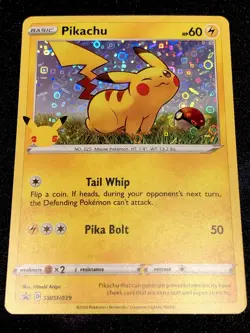 X1 MINT Pokemon 25th Anniversary Promo Pikachu Stamped HOLO SWSH039 ⚡⚡ - Image 1