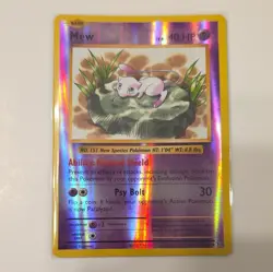 Pokemon TCG Mew Reverse Holo Evolutions 2016 52 - Image 1