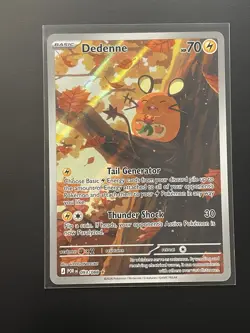 Pokemon TCG Dedenne 093 Illustration Rare 2024 - Image 1